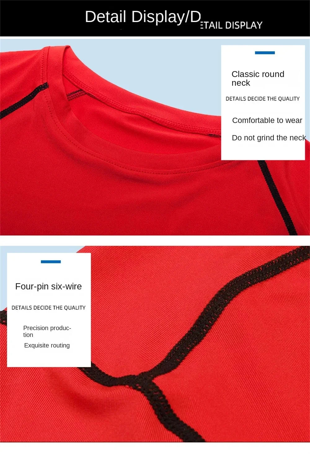 Camiseta de compresión de manga larga para hombre, ropa deportiva de verano para correr, transpirable, de secado rápido, elástica, tallas S-3XL