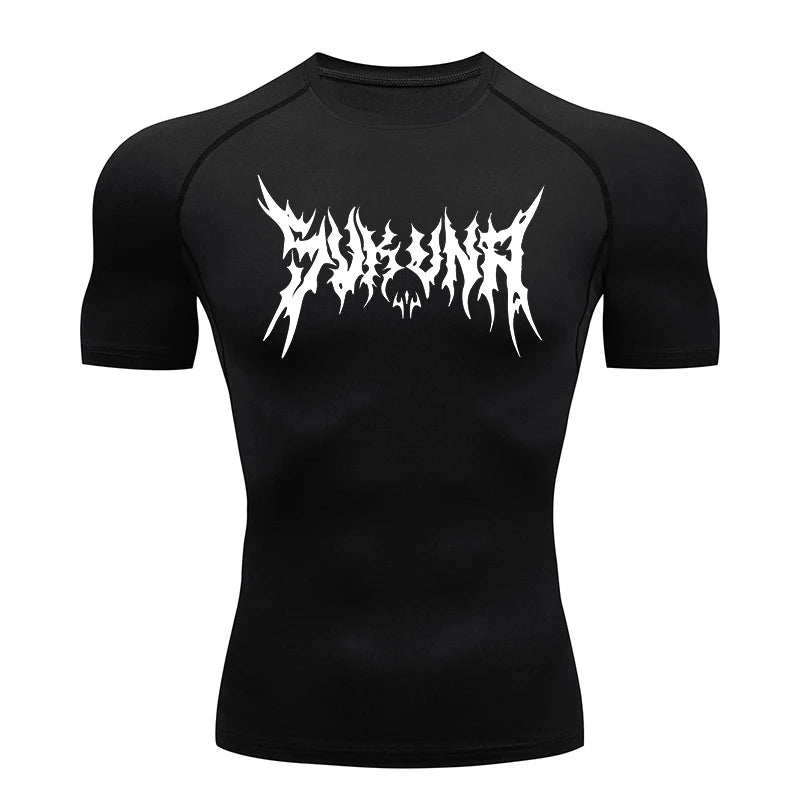 Camiseta deportiva con estampado de araña para hombre, de secado rápido, para gimnasio, ejercicio, trote, manga corta, transpirable, tallas S-3XL