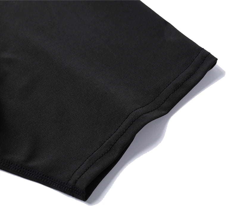 Camiseta de compresión con estampado de araña para hombre, deportiva, de secado rápido, de manga larga, para gimnasio, entrenamiento, fitness, ropa interior.