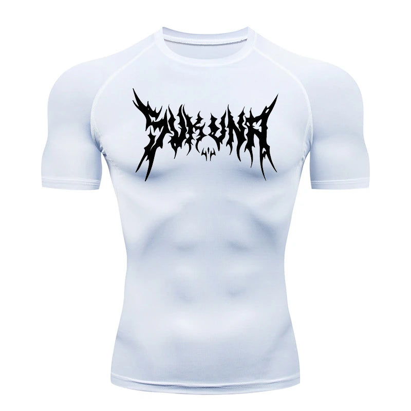 Camiseta deportiva con estampado de araña para hombre, de secado rápido, para gimnasio, ejercicio, trote, manga corta, transpirable, tallas S-3XL