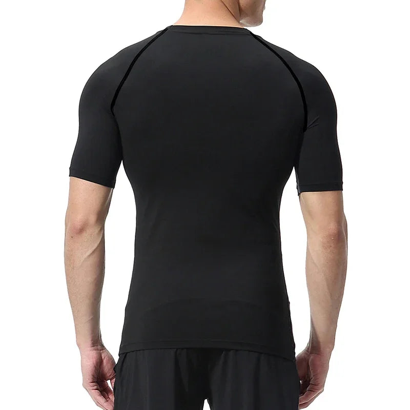 Camiseta deportiva con estampado de araña para hombre, de secado rápido, para gimnasio, ejercicio, trote, manga corta, transpirable, tallas S-3XL