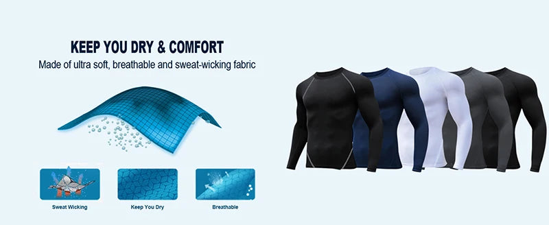 Camiseta de compresión con estampado de araña para hombre, deportiva, de secado rápido, de manga larga, para gimnasio, entrenamiento, fitness, ropa interior.